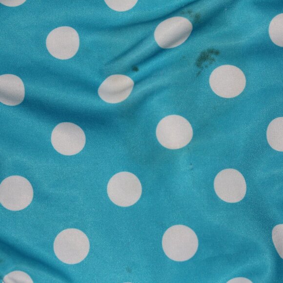 Blue & White 2 Pcs Justice Tankini Swimsuit Size 12 1/2 - Picture 11 of 11